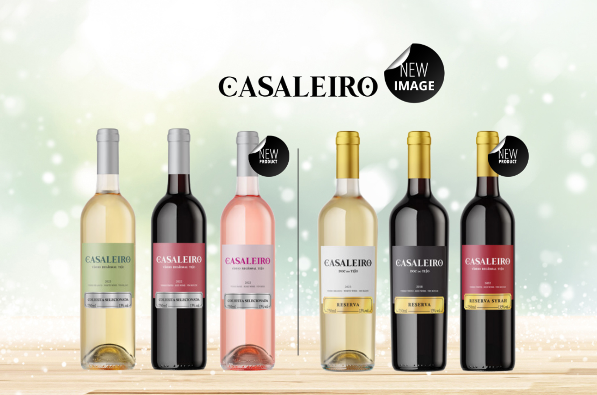 Casaleiro | rebranding da marca e lançamento de duas novas referências